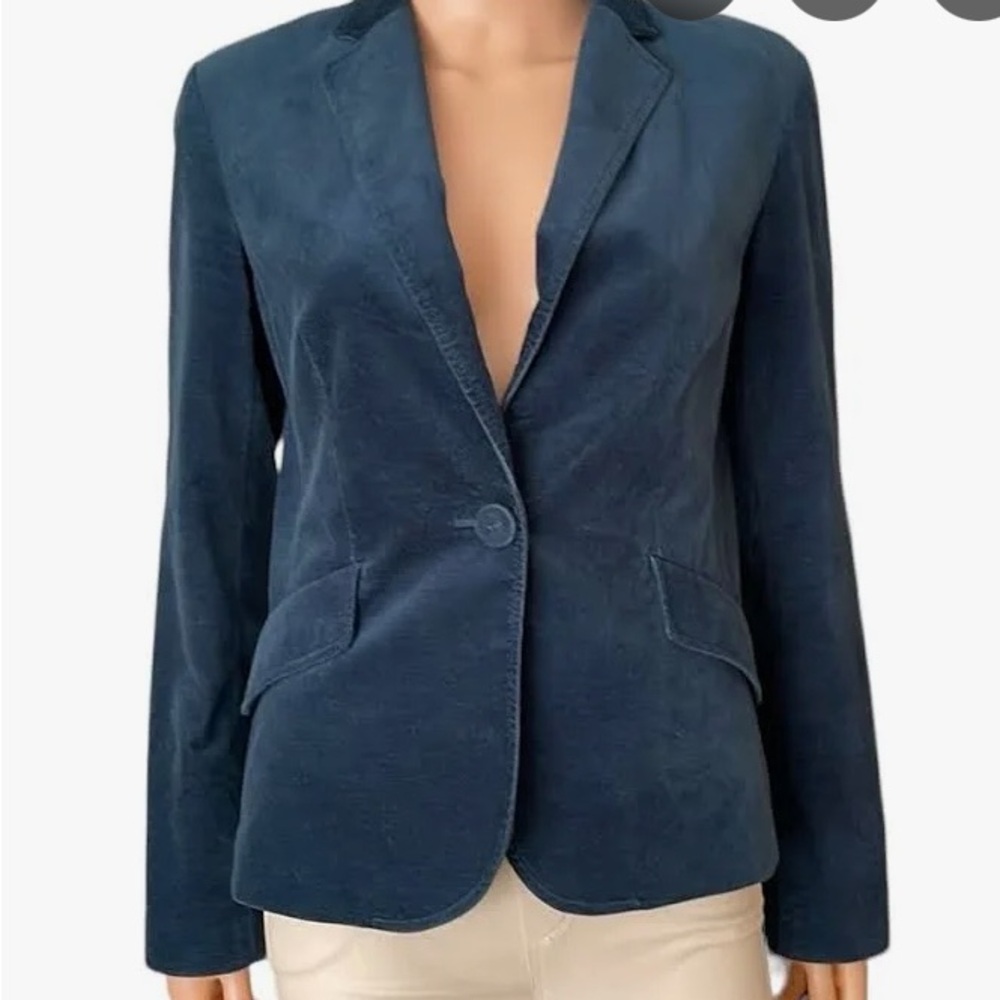 NWT Talbots Forest Green Blazer Classic Suit Jacket